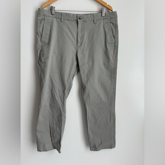 Hawker Rye Other - Hawker Rye Gray Blue Dress Pant Chino 38 x 30 Cotton Business straight leg relax